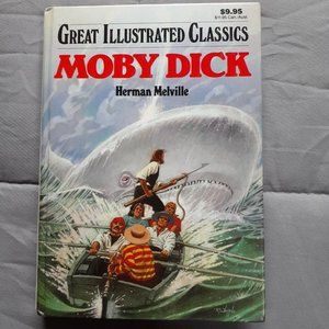 Great Illustrated Classics Ser. Moby Dick by Herman Melville (1990, Hardcover)